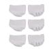 3 Pairs Toe Separator Set Relieve Swelling Fatigue Separating Overlapping Toes Silicone Hammer Toe Corrector with Breathable Holes Toes Spacer Straighteners