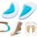 Periwinkluq Foot Vault Support Pads | Orthopedic Silicone Gel Shoe Inserts for Plantar Fasciitis Heel Spur & Flat Feet - Comfort & Relief - Buy Online on GoSupps.com