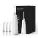 Water Flosser for Teeth Cordless Oral Irrigator Dental Water Jet Electric Tooth Flosser with 3 Jet Tips Rechargeable with Wireless Charging Base for Tavel and Home Use