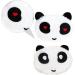 Clispeed Panda Mask - 4 Pack Winter Face Protection for Kids | Warm Windproof Cotton Animal Masks | Disposable Nose-Mouth Cover - Buy Online on GoSupps.com