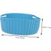 Alipis 3pcs Air Fryer Pan Baking Pans Silicone Steamer Insert Tray Silicone Mat for Air Fryer Bakeware Food Bluex3pcs 19X19X7CMx3pcs - Buy Online on GoSupps.com