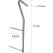 10 Pieces Double Point 17cm Smoking Hooks for Fish - Premium Quality | Worldwide Shipping - Buy Online on GoSupps.com