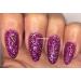 Bluesky Nail Gel Polish Santa Lavender Lavender Deep Pink Purple Multi Colours Glitter UV LED Soak Off Christmas Color - Buy Online on GoSupps.com