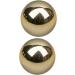 Partykindom Brass Gymnastics Balls - Portable Massage Device | 4-Piece Chinese Baoding Balls for Relaxation & Stress Relief - Buy Online on GoSupps.com