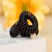 4-Piece Spiral Hair Tie Set | Elastic & Stretchy Bands for Girls & Women | Telephone Cable Hair Accessories for Thick Hair - Buy Online on GoSupps.com