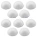 Batino 10PCS 2  White Foam Balls Half Round Hemispherical Christmas Craft Ball Wedding Decoration DIY Art Decoration