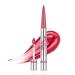 Unicos Dual-Side Lip Plumper Gloss Fruit Flavored Moisturizing Non-Sticky Vegan Cruelty-Free 0.09 oz (Peach Smoothie Regular) Peach Smoothie 1 Fl Oz (Pack of 1)
