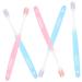 Hapinary 5 pieces Small head soft toothbrush practical toothbrush wear -resistant toothbrush portable brush travel supply household toothbrush household toothbrush