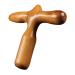 Fomiyes 1stk foot massage device Massage devices Thai massage bars made of wood acupressure stick massage balls wooden massage scratch rod massage stick acupuncture point sticker fragrant wood hand hand
