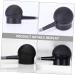HAPINARY 2 Pcs Silicone Nozzle Fiber Applicator Hair Fibers Pump Spray Nozzle Hair Dye Tools Black - Buy Online on GoSupps.com