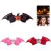 Limtula Girls Hair Clips Gothic Halloween Cosplay Devil Wing Hairpin Headwear Punk Hair Jewelry Unique Black Headwear Pink - Buy Online on GoSupps.com
