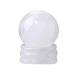 CrystalTears Clear Quartz Healing Crystal Gemstone Ball Polished Natural Rock Quartz Crystal Stone Sphere Ornament for Reiki Divination Meditation Feng Shui Home Office Decor Crystal Gift 1.18