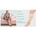 Shop Juzo Reversible Calf Compression Wrap 30-60mmHg - Beige XL Long | International Shipping Available - Buy Online on GoSupps.com