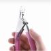 PSGS 1pcs Professional Nail Art Clipper Special Type U Word False Tips Edge Cutters Manicure Colorful Stainless Steel Nail Art Tools (Color : Black) - Buy Online on GoSupps.com