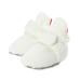 LACOFIA Baby Boys Girls Anti-Slip Soft Sole Slipper Booties Infant Winter Crib Shoes 0-6 Months C White