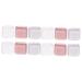 Abaodam 12 Pcs Armor storage box nail storage press on nail packaging nail holder press on nail container decked accessories convenient nail organizer three-dimensional abs decorate