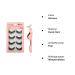 Jane Choi 3D Reusable False Eyelashes - 4 Pairs Handmade Dramatic Lashes with Eyelash Clip (G107) | Long & Thick Makeup Extension - Buy Online on GoSupps.com