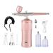xorea Airbrush Kit Portable+0.3mm Nozzle Cleaning Brush Set Fit for Makeup Nail Art B 1Set