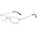 Buy 5 Pairs Rectangular Metal Reading Glasses for Men & Women | Multi-Colored 5pk-Silver 1.0 Diopters - International Shipping Available - Buy Online on GoSupps.com