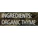 Simply Organic Thyme 0.78 oz - Premium Dried Herb for Cooking & Seasoning - Buy Online on GoSupps.com