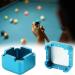 Buy Alomejor Billiard Cue Chalk Holder - Magnetic Cover Pool Chalk Carrier in Blue | International Shipping - Buy Online on GoSupps.com
