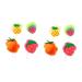 Housoutil 8 Pcs Fruit Shape Bath Flower Shower Loofah Bath Sponge Swirl Exfoliating Bath Sponge Baby Playpin Loofah Sponge Ball Tub Toys Baby Scrubber Ball Child Plush Cartoon Bath Wipe