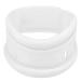 Cervical Collar Adjustable Cervical Collar Pain Relief Traction Fixation Orthosis(White)