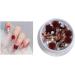 TQUXNGA 1 Box Nails -Jewelry Butterfly -Ties Decorations Manicure Accessory Kit 3D Nail Charms Ornament Accessories - Buy Online on GoSupps.com
