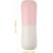 Shop VOCOSTE Portable Bamboo Toothbrush Case - Travel Holders in Pink Gray White | Eco-Friendly & Compact Design - Buy Online on GoSupps.com