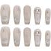 ieron Cat Eyes Cured Nail Wraps Self-Adhesive Gel Nail False Nails with Diamond Removable Glue on Nails for Girls Glitter Nail Tips (XS) - Buy Online on GoSupps.com