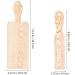 BETOOKY 2 pi ces Planche Teinture Cheveux Bois Grain Taille L et Petite Outil Coiffure pour Coloration et M ches DIY Portable et Facile Utiliser Accessoire Pratique pour Salon et - Buy Online on GoSupps.com