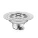 Upgrades Stainless Steel Bathroom Drain with Function Metal Floor Drain 10cm Drain for Household Use 10cm A