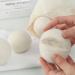 XL Wool Dryer Balls 6 Pack | Reusable & Handmade | Reduce Wrinkles & Static | Fast Drying Clothes - Buy Online on GoSupps.com