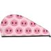 Pig Nose Microfiber Hair Towel - Soft Super Absorbent Quick Dry Wrap for Women | Coral Velvet Cap for Long Curly & Thick Hair - Buy Online on GoSupps.com
