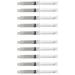 35% Carbamide Peroxide 10 Syringes (10 ml) of Teeth Whitening Gel - (2) LED Accelerator Light - 4Mouth Trays -2 Shade Guide Instructions