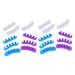 minkissy 6 Sets Manicure Practice Display Stand Nail Display Holders Nail Practice Rack Nail Tips Holder Nail Showing Stand Nail Art Tip Stand Nail Art Holder Nail Piece Lotus Seat