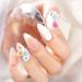 SILPECWEE 6 Boxes 3D Nail Art Decoration Set - Cat Eye Stones Shell Flower Metal Nail Studs & Tools for Stunning Manicures - International Shipping Available - Buy Online on GoSupps.com