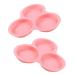KICHOUSE 2pcs Baking Tools Bacon up Candy Molds Egg Molds for Cooking Silicone Baking Pan Cake Bakeware