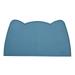Ohmo bowl pad for small dogs and cats base for cat bar non -slip feed pad made of silicone waterproof blue -green 52x30cm 52x30cm blue -green