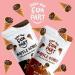 Bite-Size Crispy Mini Waffle Cones with Premium Belgian Dark Chocolate - Perfect for Snacks and Desserts - Grab & Go Dark Chocolate 4.23oz - Buy Online on GoSupps.com