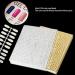 Rfeeuubft 216 Colours Nail Tips Display Book DIY Nail Art Shows Gel Colour Card Chart Painting Display Board Black - Buy Online on GoSupps.com