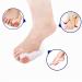 Hallux Valgus Corrector - Gel Medical Silicone - Anti-Chafing Pain Relief Separator - 6 Beige Pieces - Best Gift Idea - Buy Online on GoSupps.com