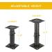 Adjustable Pedestal  Height Adjustable 11 -17  Inches  Black Powder Coated For Boat Seat - Buy Online on GoSupps.com