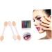 BELLIFFY 30pcs Eyeshadow Brush Make up for Face Eye Shadow Sponge Makeup Brush White - Buy Online on GoSupps.com
