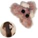 xbiez Harajuku Plush Dog Hair Claw for Girl Hair Claw Delicate Plush Dog Shape Hair Barrettes for Teenager Ponytail Decors White - Buy Online on GoSupps.com