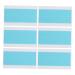 NOLITOY Hair Extension Supplies 6 Sheets Double Sided Adhesive Hair Extension Wig Pu Water Proof Double Sided Hair Tape