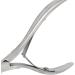 sourcingmap Silver Tone Stainless Steel Dead Skin Cuticle Pusher Remover Scissors - Buy Online on GoSupps.com