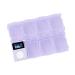 Smart Pill Organizer with Alarm Detachable Cute Small Pill Box Weekly Travel Pill Case Portable Pill Reminder for Medicines Supplements and Vitamins (Purple)