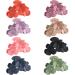 She's hui 8 Pcs Hair Clips for Women Cut Non Slip Jaw Clips for Thick Hair Strong Hold Claw Clips for Long Hair,Trendy Accessories Womens Hair Clips flower