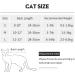 Dotoner Cat Recovery Suit - Surgical Shirt for Abdominal Wounds & E-Collar Alternative - S White Blue Stripes - Buy Online on GoSupps.com